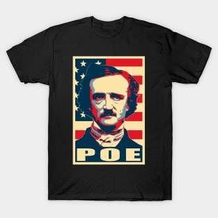 Edgar Allan Poe Politica Propaganda Pop Art T-Shirt